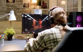 video giochi, volume elevato e rischi per l'udito